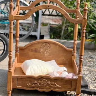 Canopy Princess Vintage Pet Bed from a delivered production order
