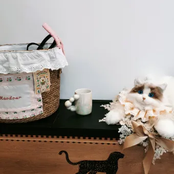 Bear Pet Storage Basket from a delivered production order