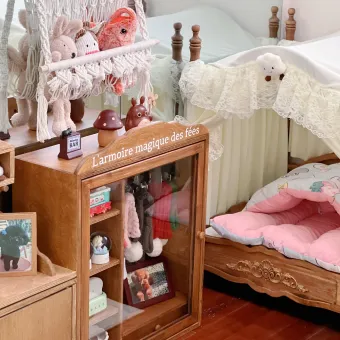 Canopy Princess Vintage Pet Bed from a delivered production order