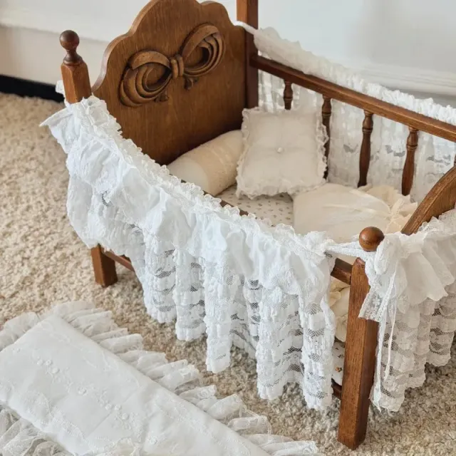 pet bedding manufacturer - Classic Cradle Pet Bedding & Lace Set, view 5