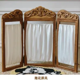 Satin Folding Screen S1