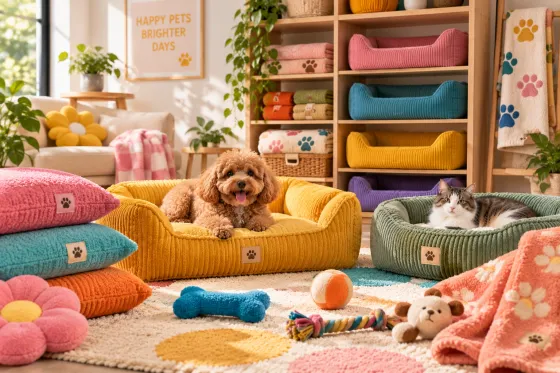 Dopamine Color Collection — wooden pet furniture for OEM and wholesale production