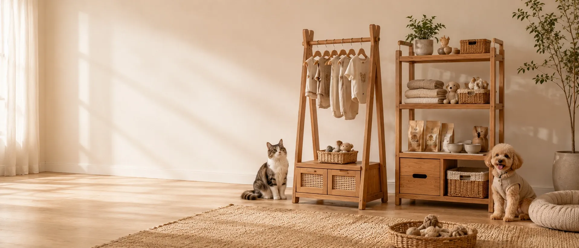 Storage Racks & Pet Wardrobes produced at the Foshan workshop