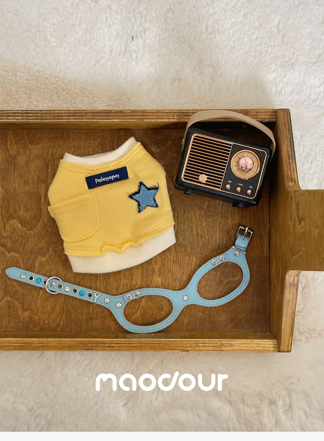 Danish vintage pet clothes hanger rack detail 9