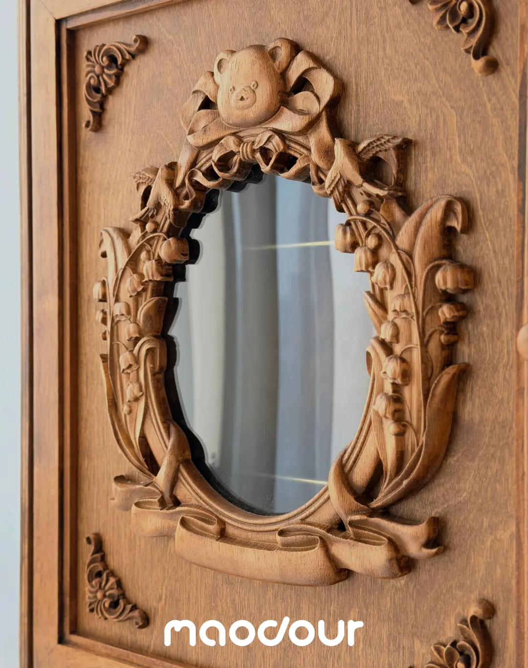 Vintage bear pet wardrobe detail 5